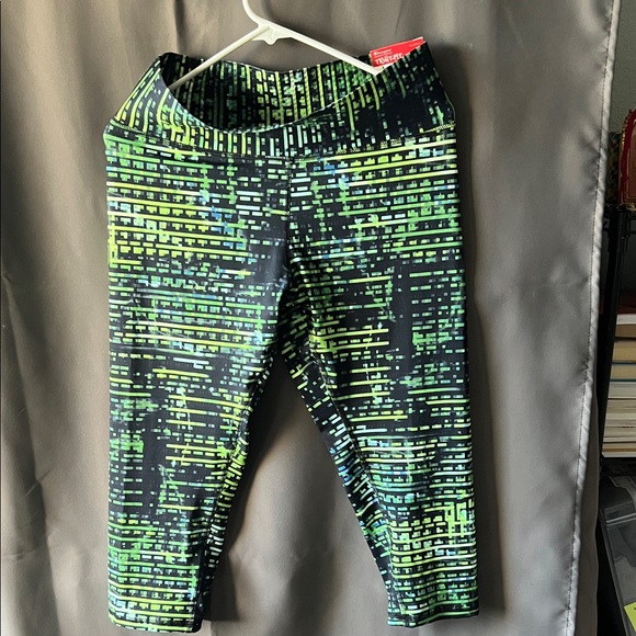 Champion Women’s Leggings - Neon Green and Black 2025-9 - Picture 1 of 3